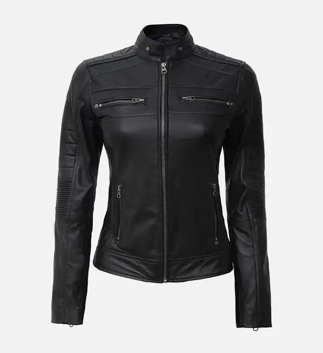 Sons of Anarchy Black Biker Leather Jacket