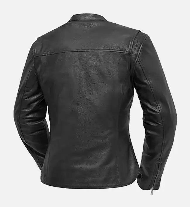 Women’s Black Biker Jacket